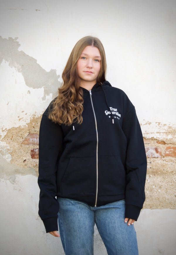 LOCKER HEAVY | Oversize Unisex Zip-Hoodie aus Bio-Baumwolle